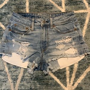 American Eagle Hi-Rise Festival Shorts